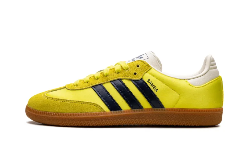 Adidas Samba Samba OG WMNS 'Shock Yellow Night Indigo'